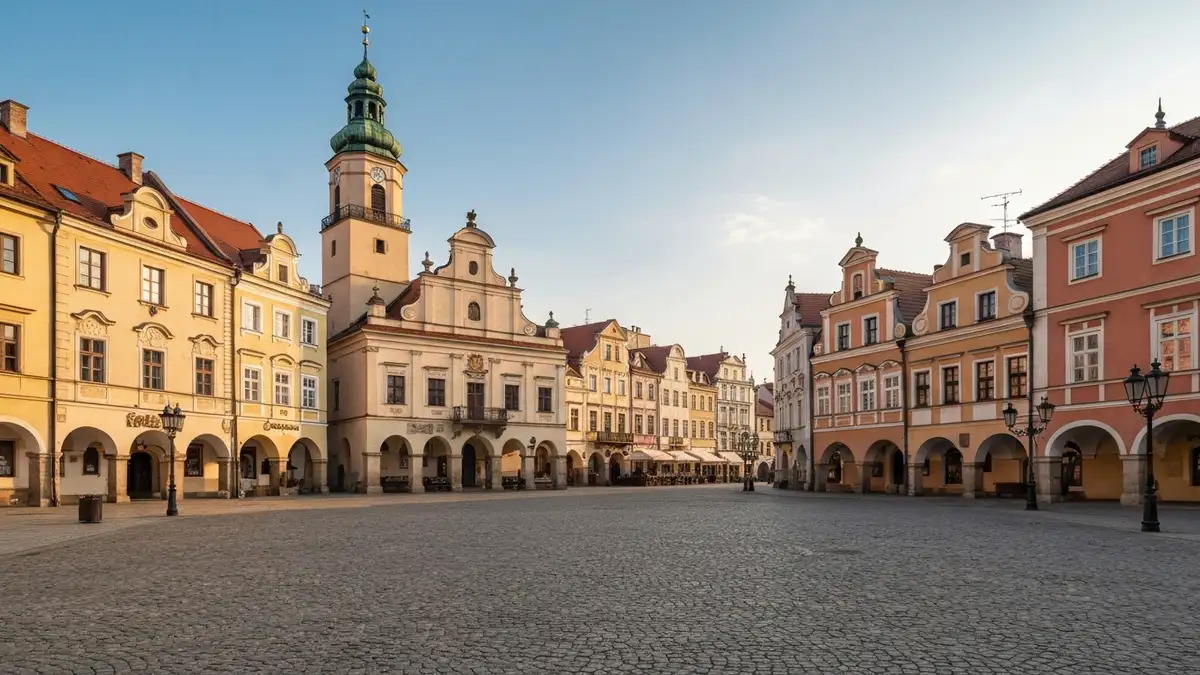Gdzie zjeść w Bolesławcu - Rynek i centrum miasta - hero image